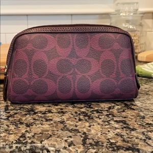 Coach Authentic makeup bag gently used